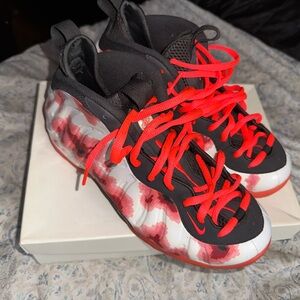 Men’s 9.5 Nike Foamposite1PRM thermal map